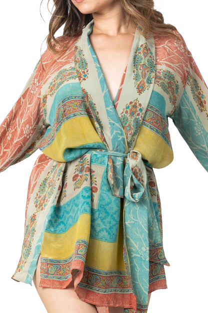 Kimono wrap dress KYA