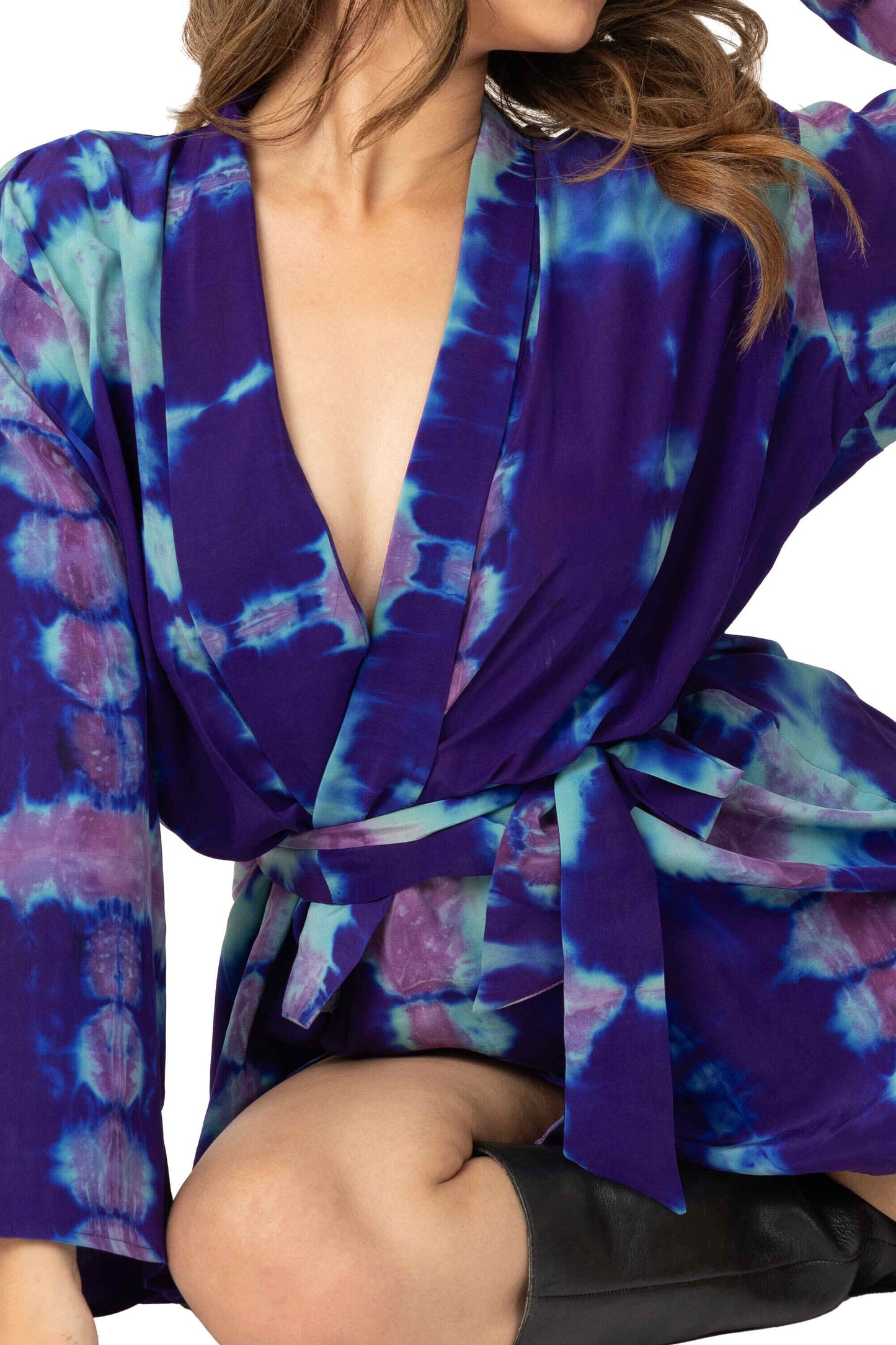 Kimono wrap dress ZOE