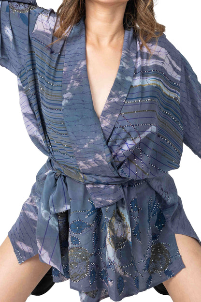 Kimono wrap dress BAY