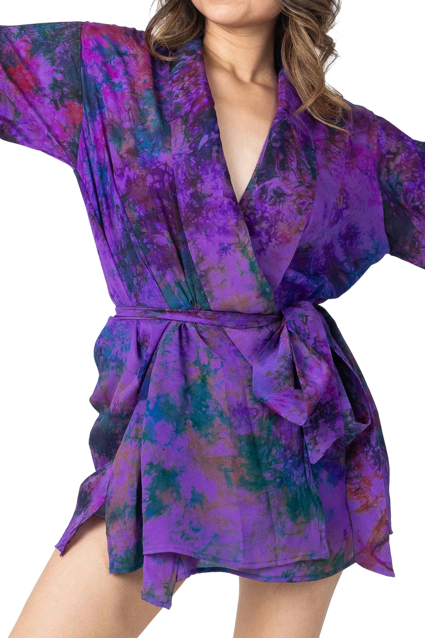 Kimono wrap dress INA